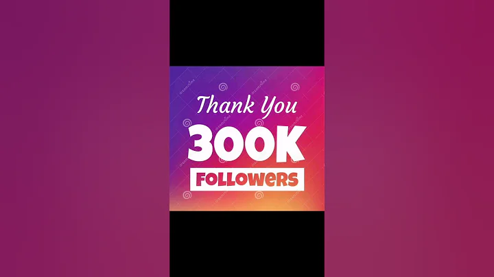 thanks you 300k subscribers