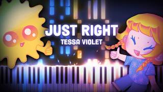 Tessa Violet - Just Right | Piano Tutorial