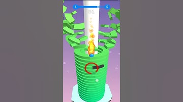 Stack Ball 🏀🏁🏆 - 3D Games #Gameplay #Mobilegame All Levels Gameplay (iOS & Android) #shorts