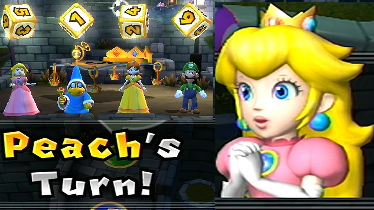 Mario Party 9◆Solo Mode #152 Peach◆Boo's Horror Castle