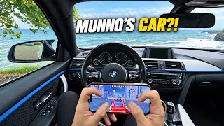 I Played PUBG in My Car😍First IRL Video | Munno Pubg