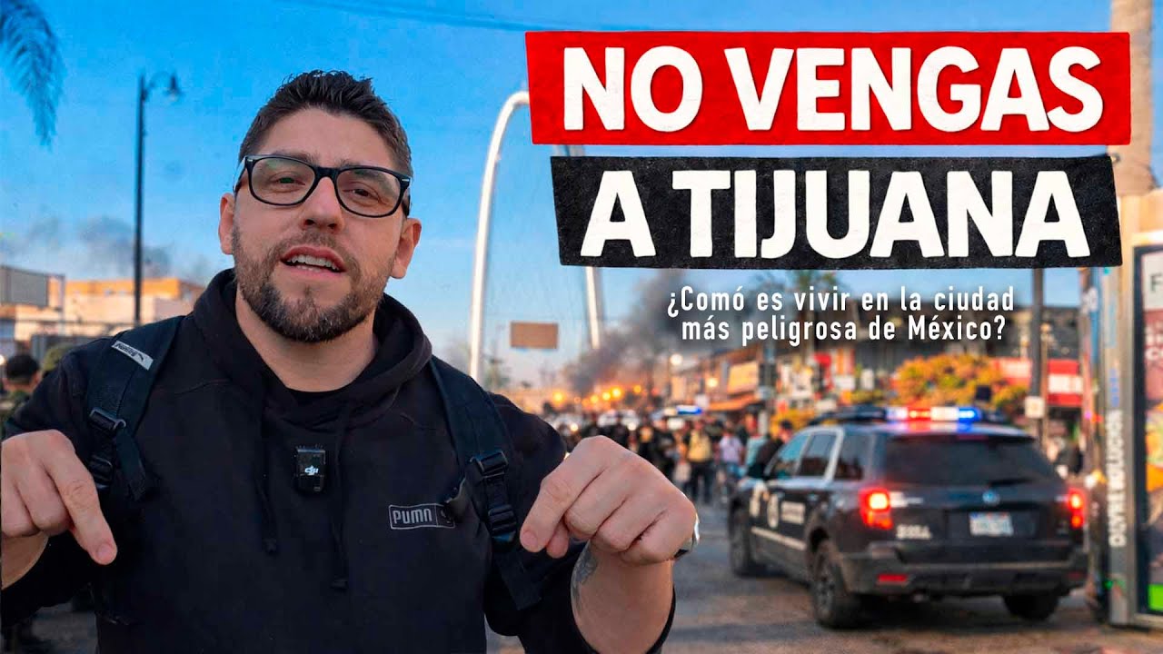 TIJUANA 🇲🇽 Como se vive en la ciudad más peligrosa de Mexico? 😰 P.1