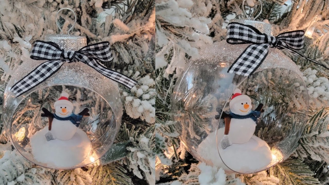 DIY, QUICK AND EASY INEXPENSIVE ORNAMENT, UNDER $2.00 TO MAKE