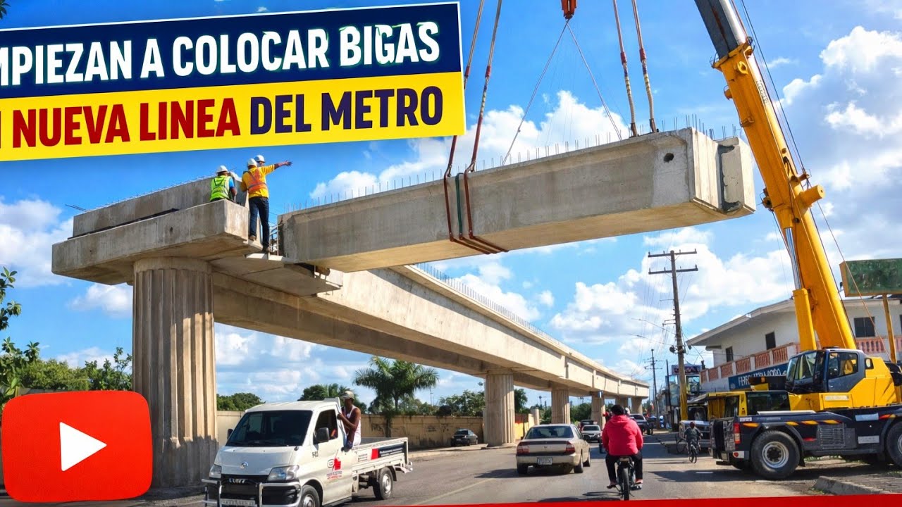 Se sigue trabajando en la ampliación del metro hacia punta de villa mella