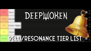 WHICH BELL IS THE BEST? | Bell/Resonance Tier list Deepwoken
