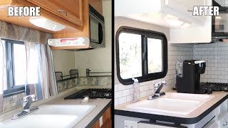 BEFORE AND AFTER RV RENOVATION (COMPLETE REMODEL)