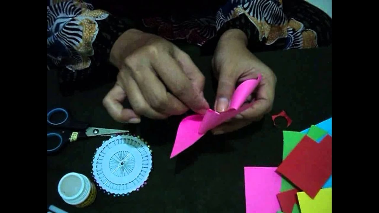 Origami Kincir Angin Dari Kertas  Mudah Simpel Dan 