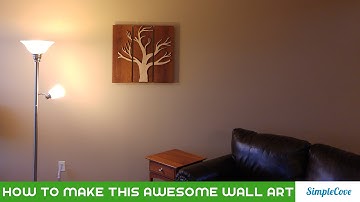 Cherry And Curly Maple 3 Panel Wall Art