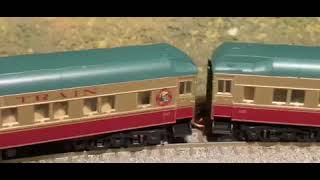 N scale Napa valley wine train n gauge model railroad Rapido DCC sound FA1 MTL microtrains 1:160