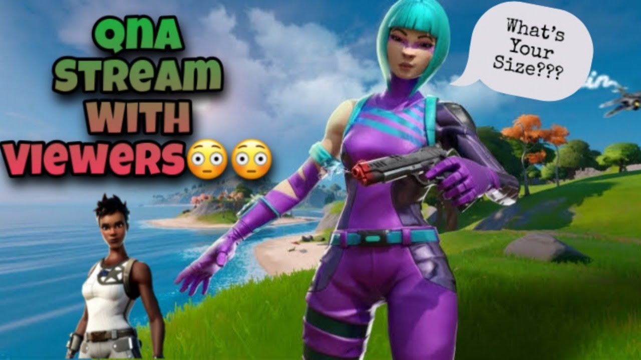 QnA Stream With Viewers! || Fortnite Middle East Server ...