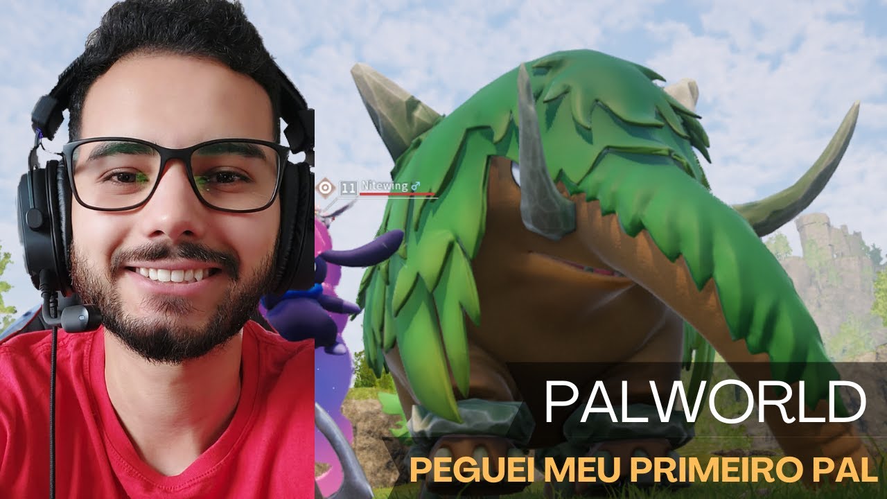 "PEGOU O PAL PELA PRIMEIRA VEZ" - INÍCIO DE GAMEPLAY EM PALWORLD - YouTube