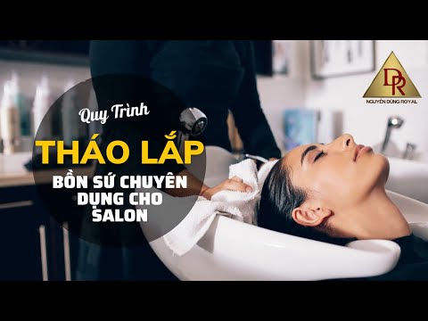 Video Nguyễn Dũng hướng dẫn lắp ráp bồn sứ âm vào giường gội... - youtube