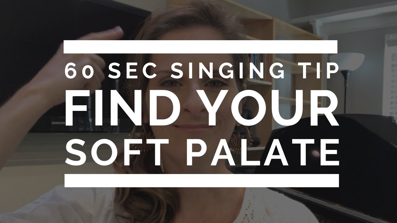 Watch 60 Second Singing Tip: Finding Soft Palate | Arden Kaywin Vocal Studio on YouTube Watch 60 Second Singing Tip: Finding Soft Palate | Arden Kaywin Vocal Studio on YouTube