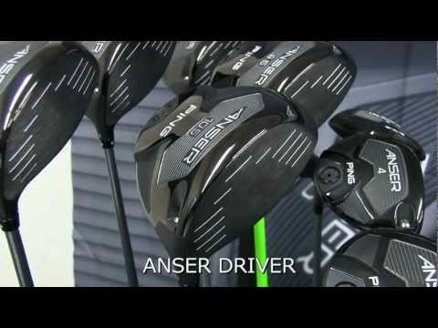 マスターズで１・２・３独占のPINGが、新製品ANSERシリーズ発表！
