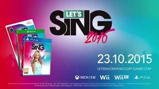 Let's Sing 2016 - Trailer (PlayStation 4, Xbox ONE, Nintendo Wii U, Wii) screenshot 5