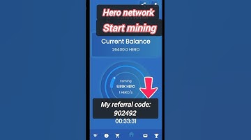 Hero network new mining app start ur journey 👍 #crypto #shorts #heronetwork #cryptocurrency #cryptnw