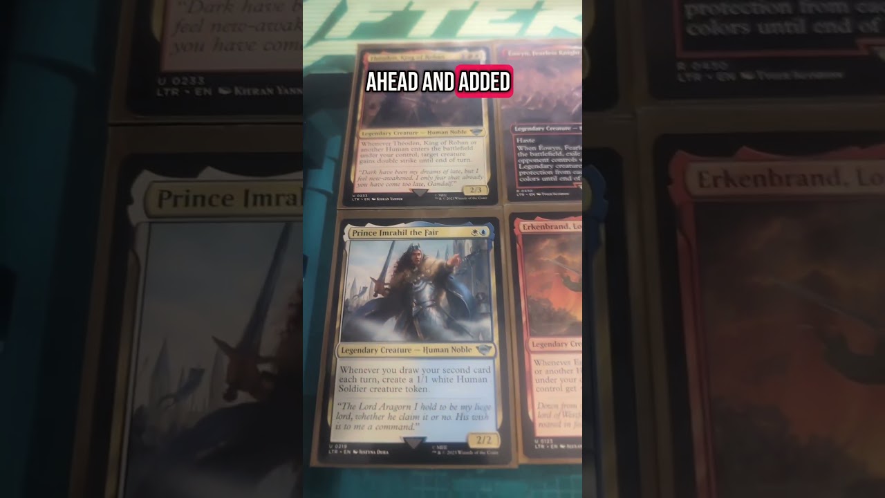 eowyn precon upgrade 