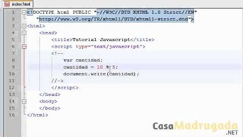 Tutorial Javascript - 5 - Operadores Matematicos