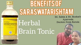 Benefits of "Saraswatharishtam"herbal brain tonic #drsubin #drroshni #kottakal ayurveda screenshot 2