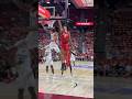 Justin Champagnie Shows Off With Baseline Reverse Finish #Shorts