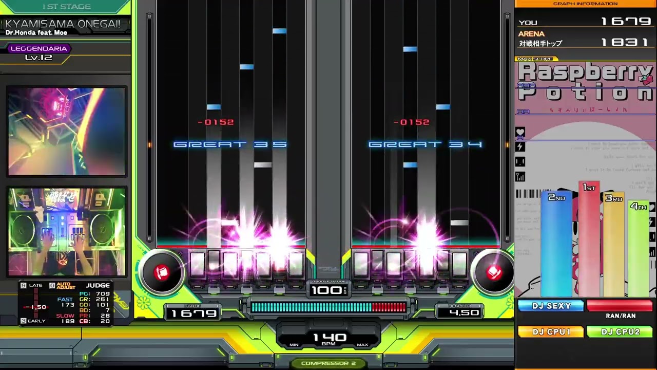 【beatmania IIDX】KYAMISAMA ONEGAI! / Dr.Honda feat. Moe