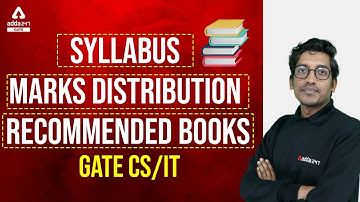 Syllabus | Marks Distribution | Recommended Books| GATE CS/IT