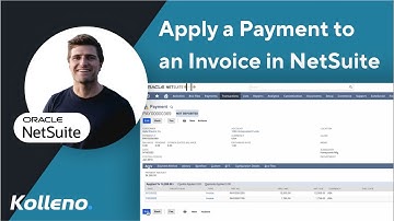 NetSuite Tutorial  |  How To Apply a Payment to an Invoice in NetSuite