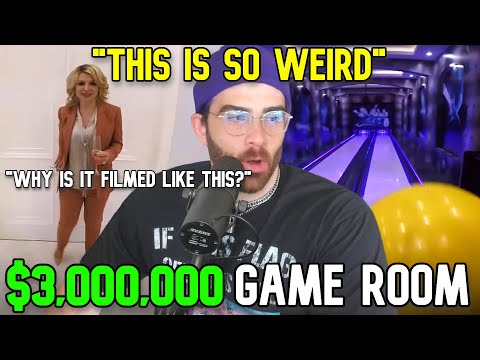 Thumbnail for Hasanabi reacts to Insane $3,000,000 Game Room