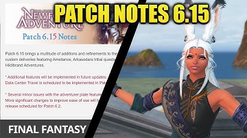 FFXIV 6.15 Patch Update! Tribal Quests are finally here!