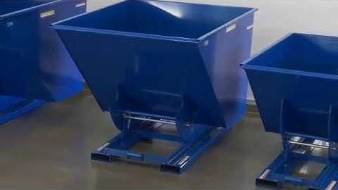 Steel Dumping Hoppers