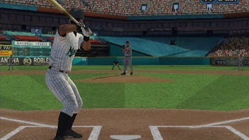 MLB 06 The Show (PS2) - CPU vs. CPU Gameplay