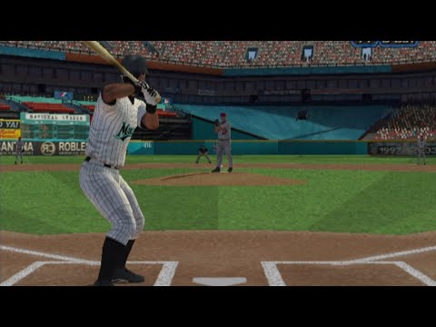 MLB 06 The Show (PS2) - CPU vs. CPU Gameplay