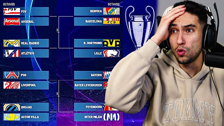 REACCIONANDO al SORTEO de OCTAVOS, CUARTOS y SEMIS de la CHAMPIONS LEAGUE *DERBI en OCTAVOS*