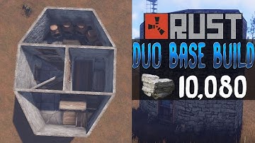 Rust: DUO Base Build | With 3 Door Airlock!