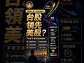 【總編上課】驚天大反轉！美股暴跌台股卻沒事？總編洩密：現在是「美股跟著台股走」