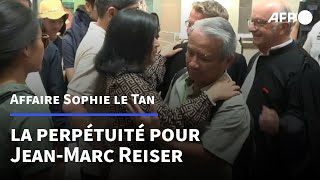 Jean-Marc Reiser condamné à la perpétuité pour l'assassinat de Sophie Le Tan | AFP