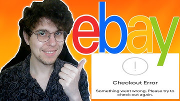 Hoe u een afrekenfout op eBay kunt oplossen