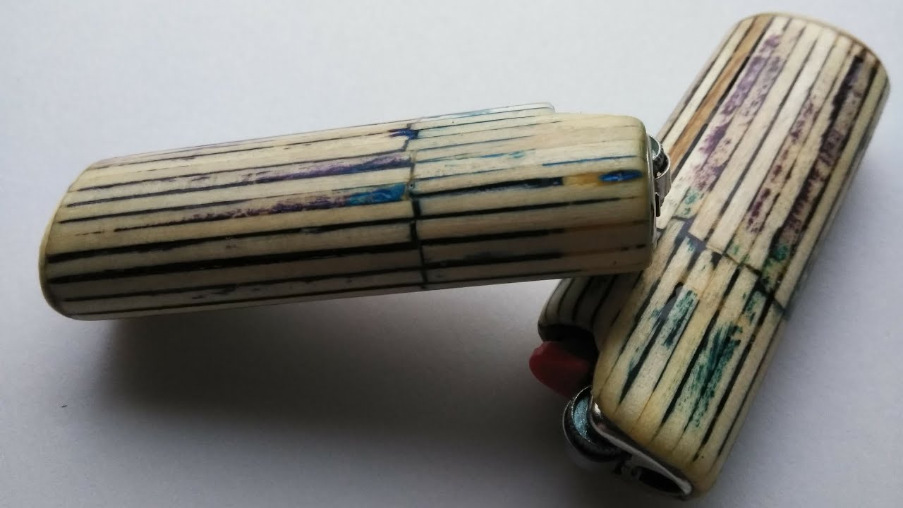 DIY MATCHSTICK LIGHTER HOLDERS YouTube