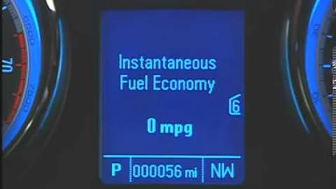 Buick Verano Driver Information Center