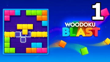 Woodoku Blast Gameplay Walkthrough Part 1 | iOS, Android, Casual - Puzzle Game