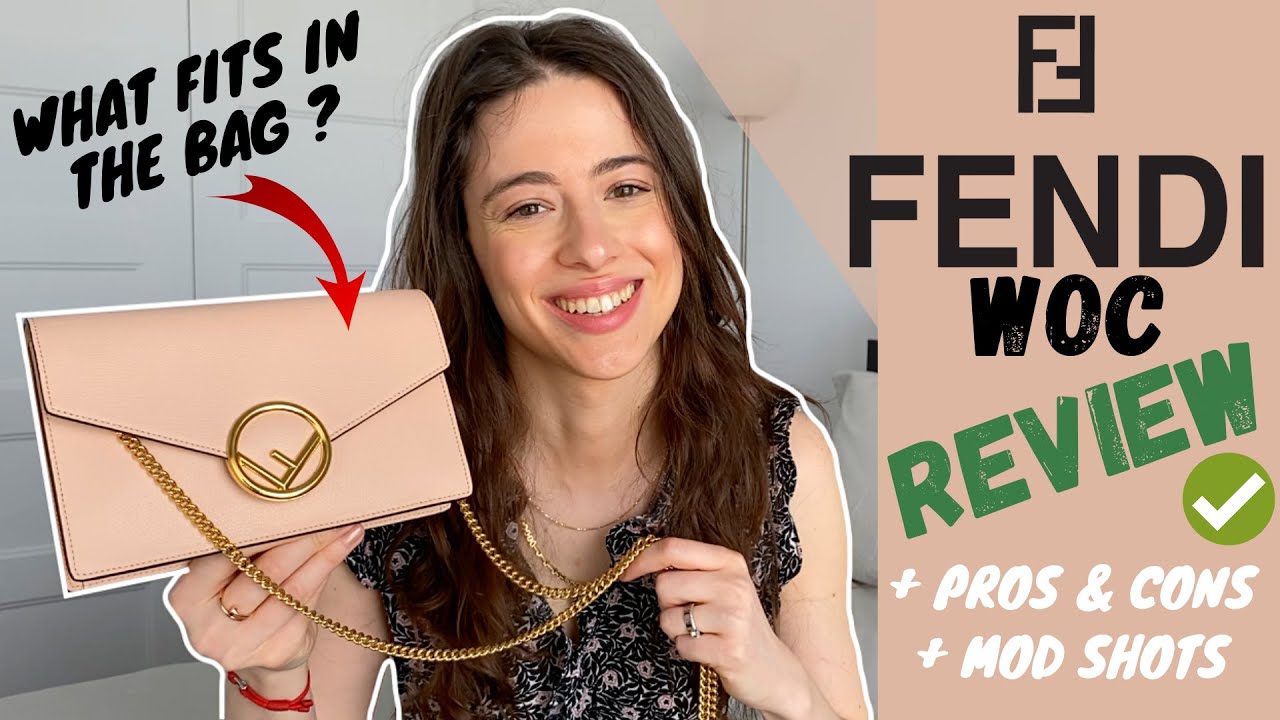 Fendi Wallet on Chain Review + Ways to Wear, Fendi Woc Review + What Fits  Inside