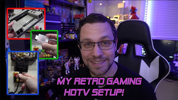 My Retro Gaming HDTV setup! (NES, SNES, N64, Gamecube, Dreamcast, PS1, PS2, PS3, OSSC, Carby, Akura)