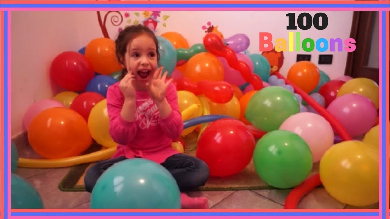 TOYS SURPRISE BALLOON POP CHALLENGE YouTube