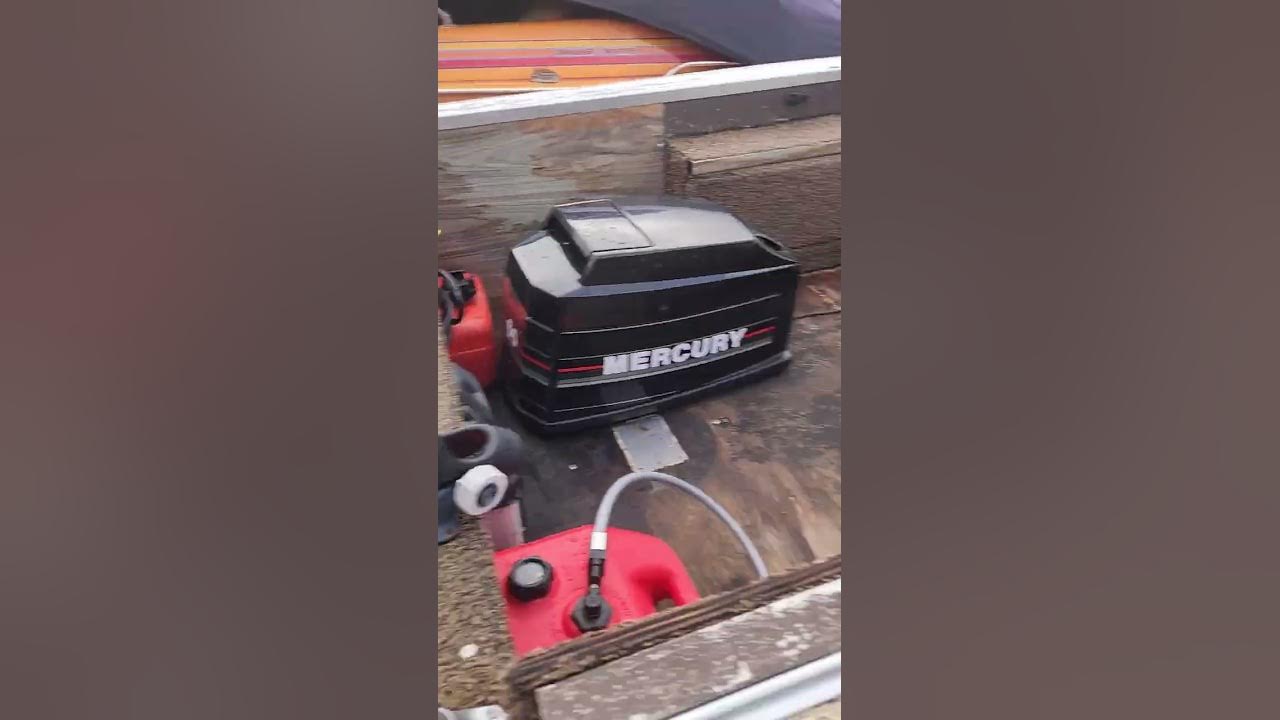 1992 Mercury 60hp inline 3cyl oilinjected 2stroke YouTube