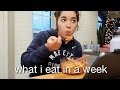 what i eat in a week *realistic*