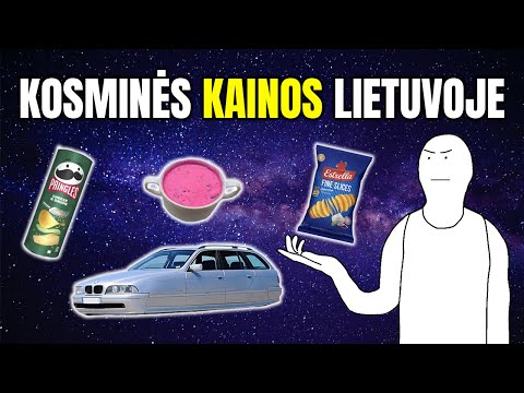 Video: Kainos Lietuvoje