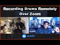 Remote Music Collaboration | Recording Drums Over Zoom | Logic Pro X
