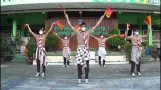 Lomba Semaphore Dance Putra MTs N Surakarta 1