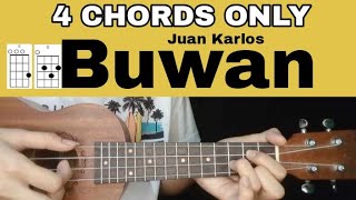 Buwan - Juan Karlos (Easy Ukulele Chords Tutorial   Lyrics)