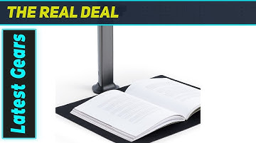The Ultimate 13MP Desktop Document Camera: A3 Scanner for Teachers & More!